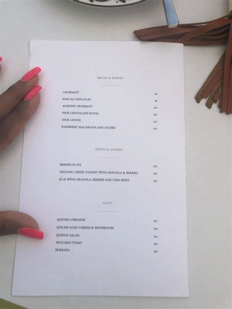 dior cafe miami menu price pdf|dior cafe miami menu.